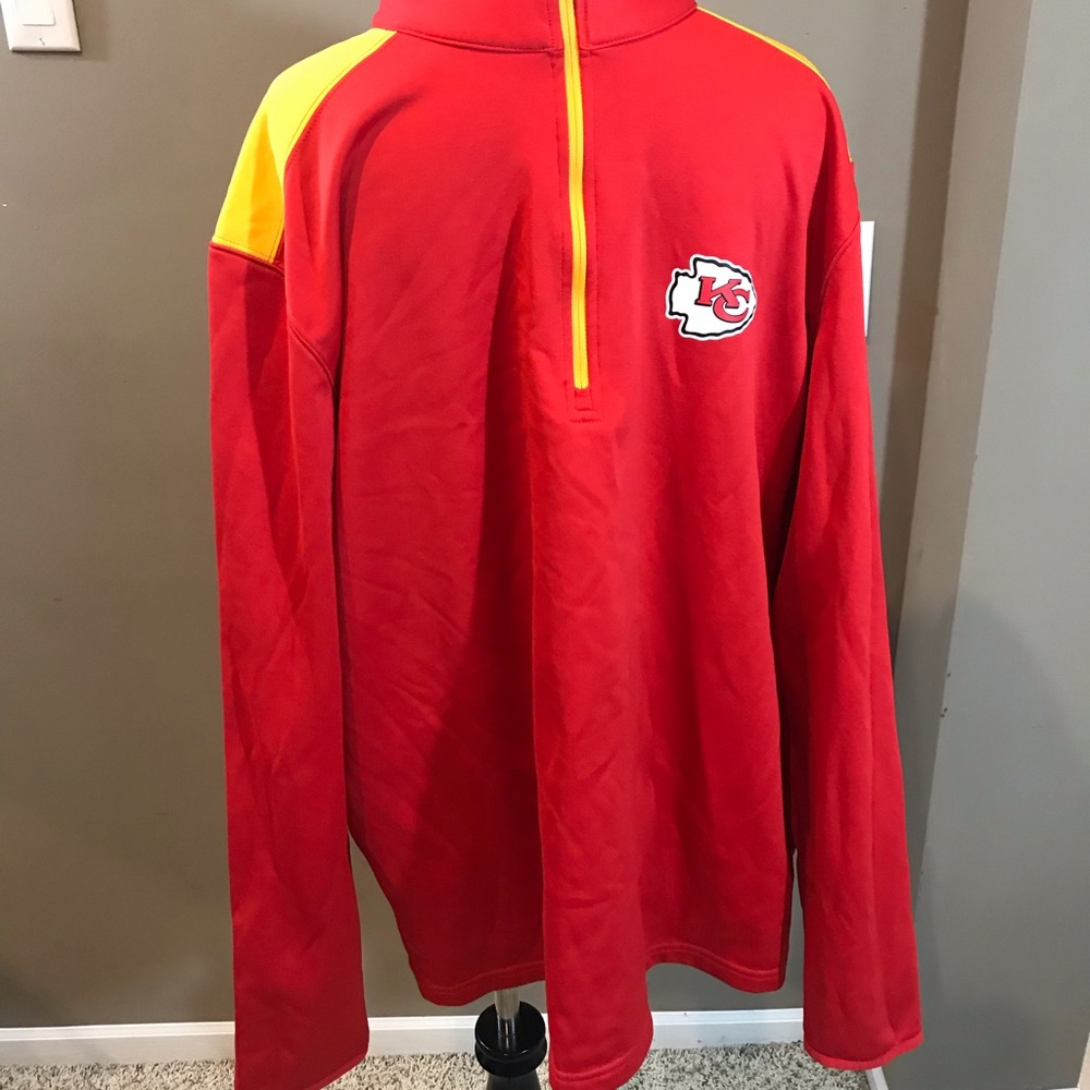 Men’s KC Chiefs Quarter ZIP Pullover